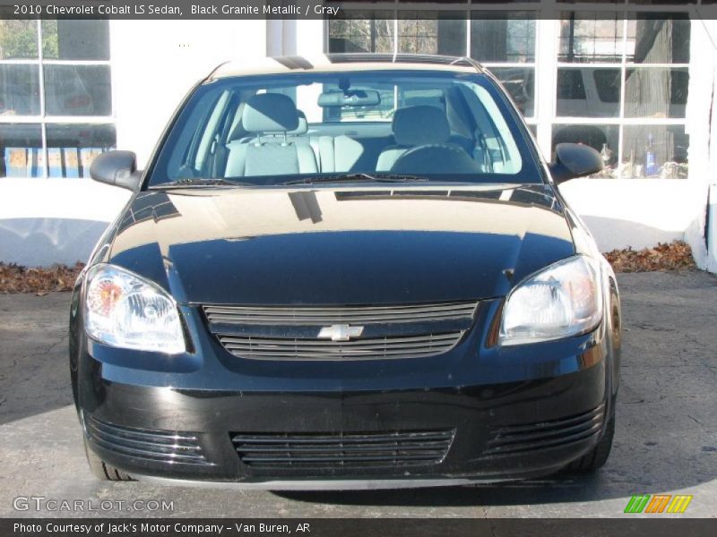 Black Granite Metallic / Gray 2010 Chevrolet Cobalt LS Sedan