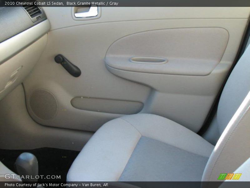 Black Granite Metallic / Gray 2010 Chevrolet Cobalt LS Sedan