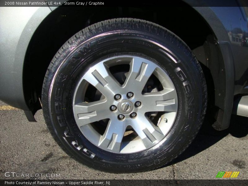 Storm Gray / Graphite 2008 Nissan Pathfinder LE 4x4