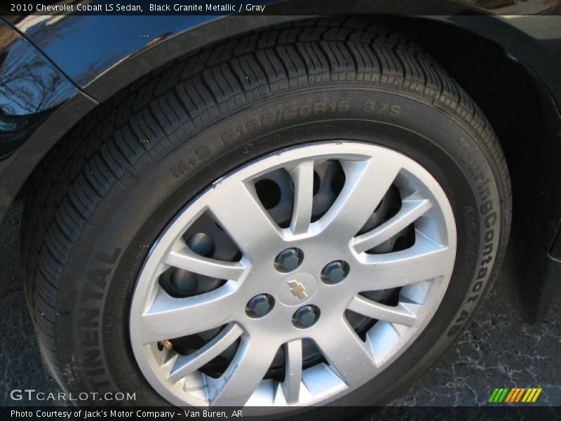 Black Granite Metallic / Gray 2010 Chevrolet Cobalt LS Sedan
