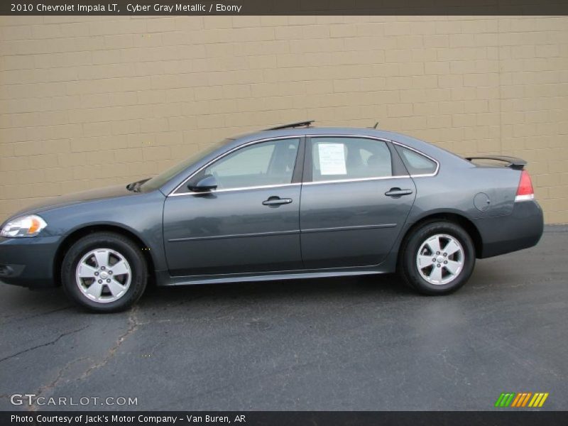 Cyber Gray Metallic / Ebony 2010 Chevrolet Impala LT