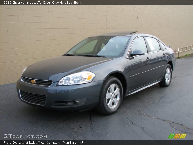 Cyber Gray Metallic / Ebony 2010 Chevrolet Impala LT