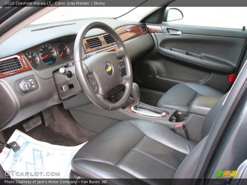 Cyber Gray Metallic / Ebony 2010 Chevrolet Impala LT