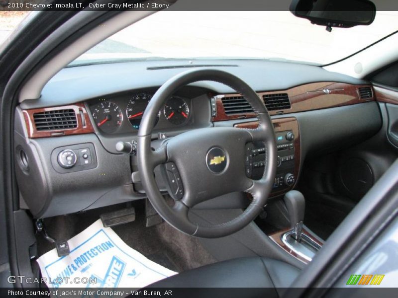 Cyber Gray Metallic / Ebony 2010 Chevrolet Impala LT