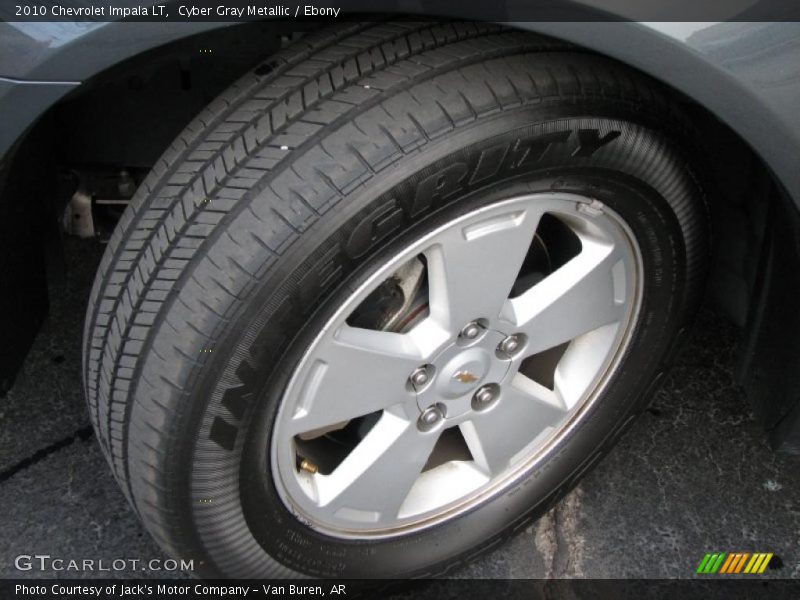 Cyber Gray Metallic / Ebony 2010 Chevrolet Impala LT