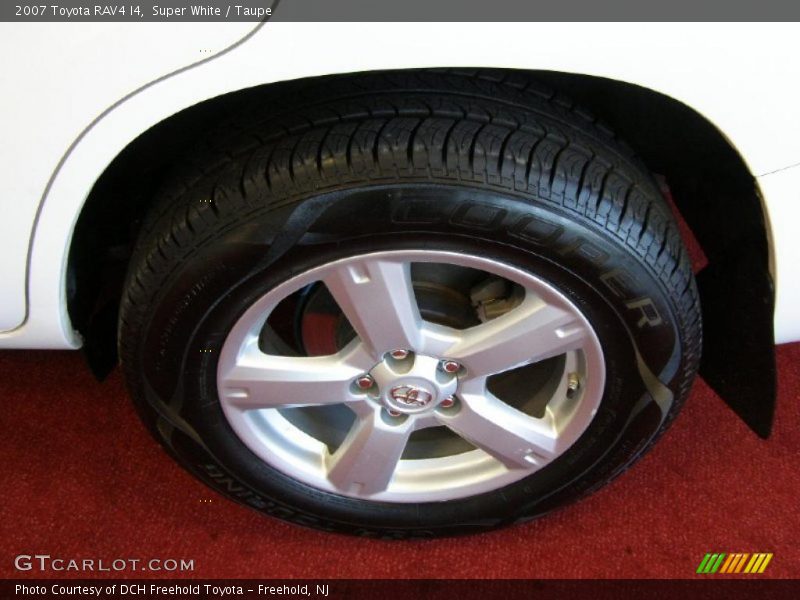 Super White / Taupe 2007 Toyota RAV4 I4