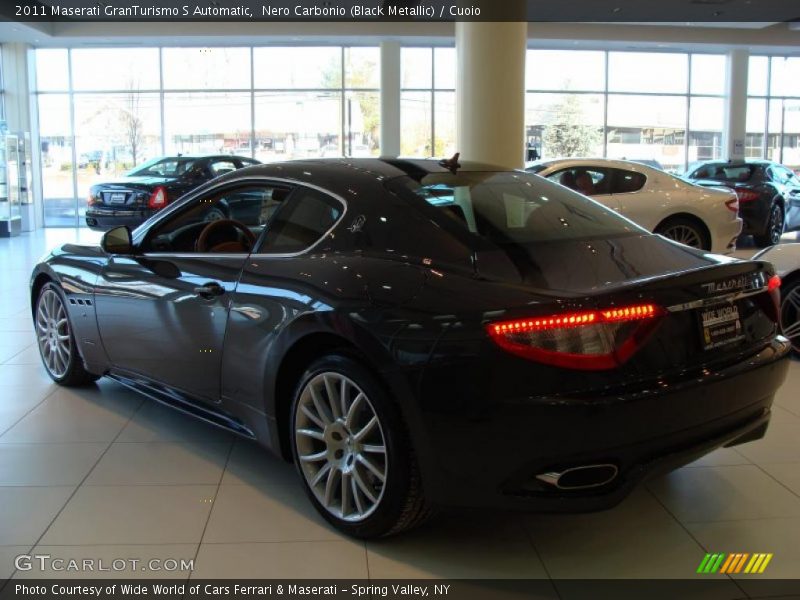 Nero Carbonio (Black Metallic) / Cuoio 2011 Maserati GranTurismo S Automatic