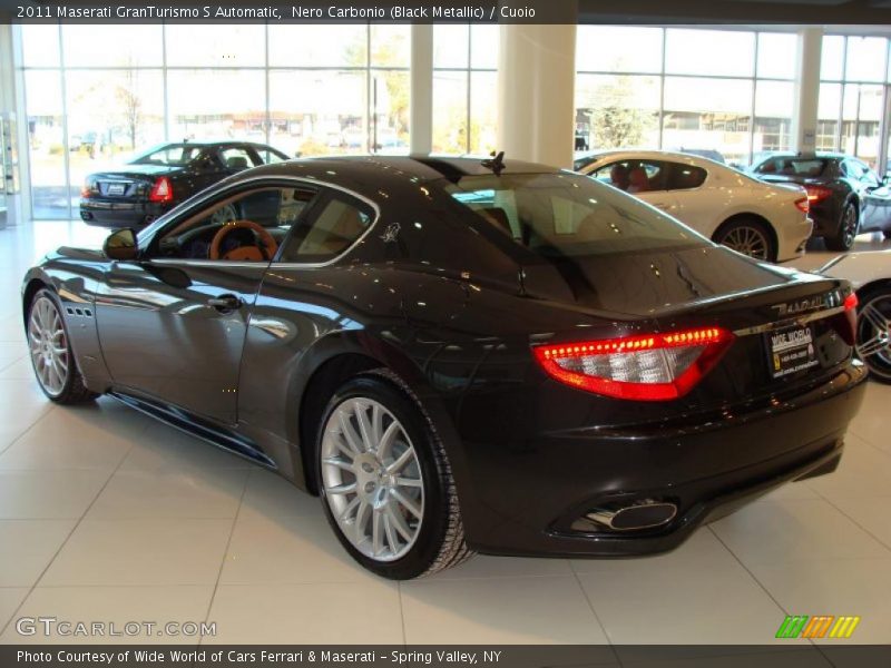 Nero Carbonio (Black Metallic) / Cuoio 2011 Maserati GranTurismo S Automatic