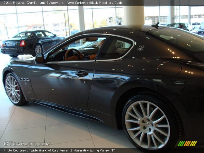 Nero Carbonio (Black Metallic) / Cuoio 2011 Maserati GranTurismo S Automatic