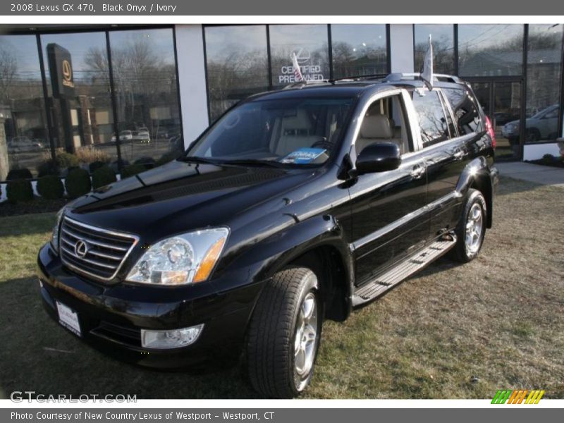 Black Onyx / Ivory 2008 Lexus GX 470