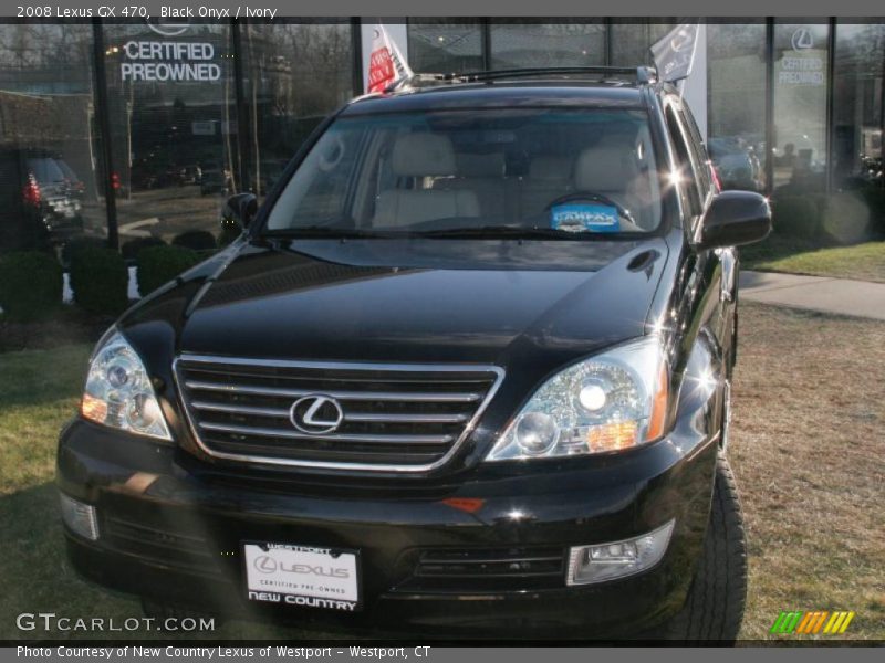Black Onyx / Ivory 2008 Lexus GX 470