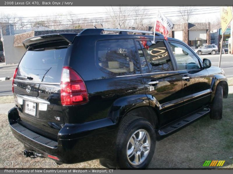 Black Onyx / Ivory 2008 Lexus GX 470