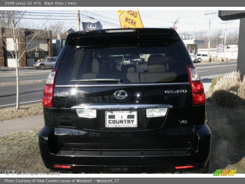 Black Onyx / Ivory 2008 Lexus GX 470