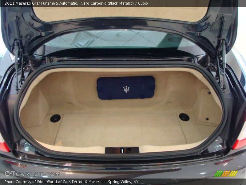 Nero Carbonio (Black Metallic) / Cuoio 2011 Maserati GranTurismo S Automatic