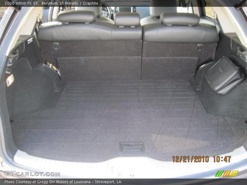 Beryllium 16 Metallic / Graphite 2008 Infiniti FX 35
