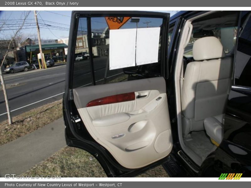 Black Onyx / Ivory 2008 Lexus GX 470