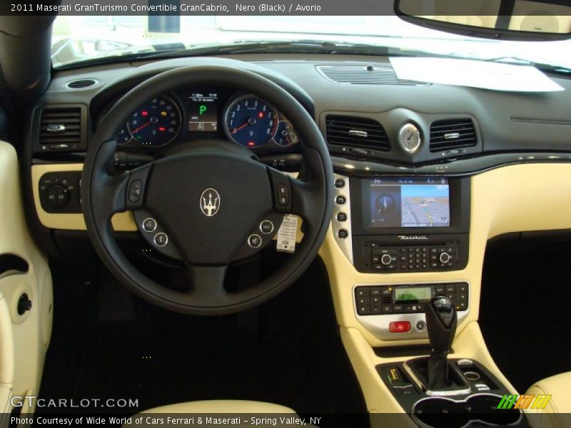 Dashboard of 2011 GranTurismo Convertible GranCabrio