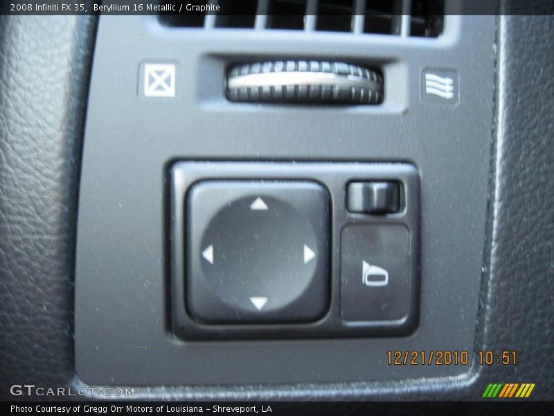 Beryllium 16 Metallic / Graphite 2008 Infiniti FX 35