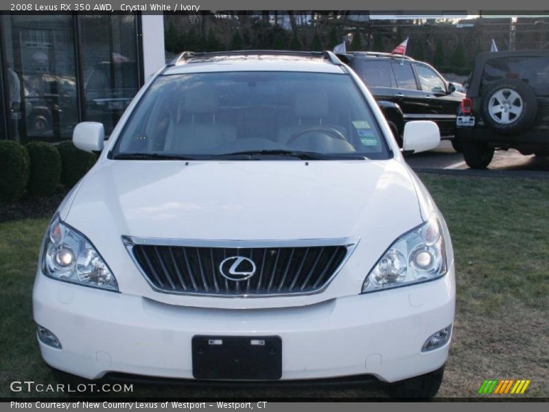 Crystal White / Ivory 2008 Lexus RX 350 AWD