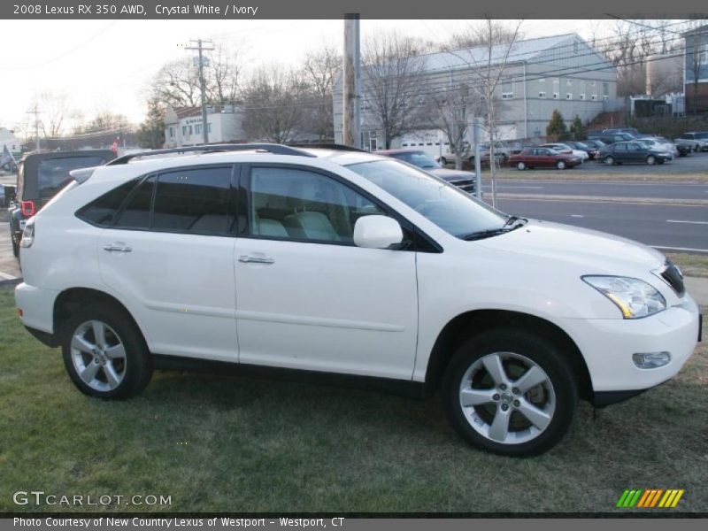 Crystal White / Ivory 2008 Lexus RX 350 AWD