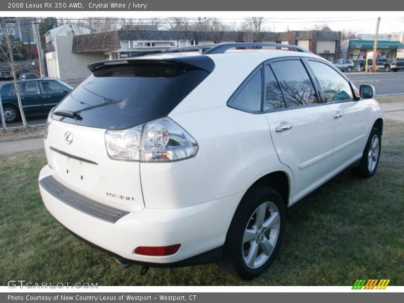 Crystal White / Ivory 2008 Lexus RX 350 AWD