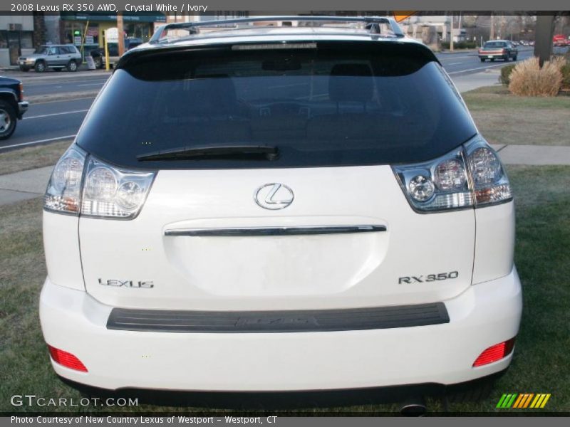 Crystal White / Ivory 2008 Lexus RX 350 AWD