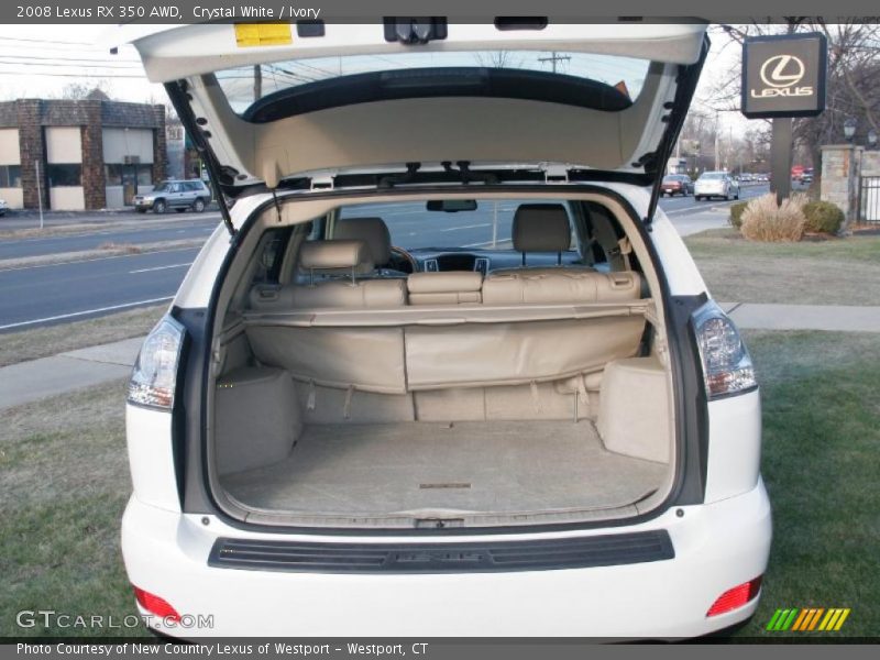Crystal White / Ivory 2008 Lexus RX 350 AWD