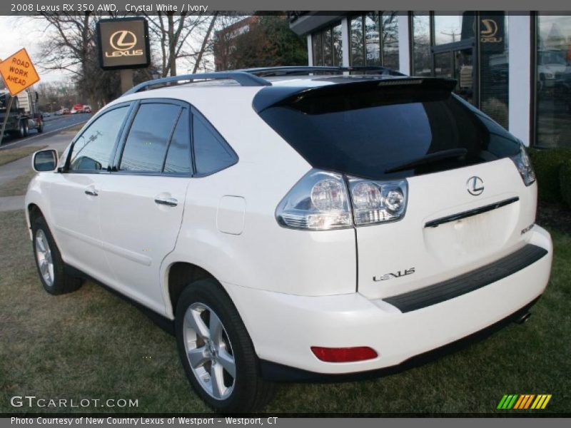 Crystal White / Ivory 2008 Lexus RX 350 AWD