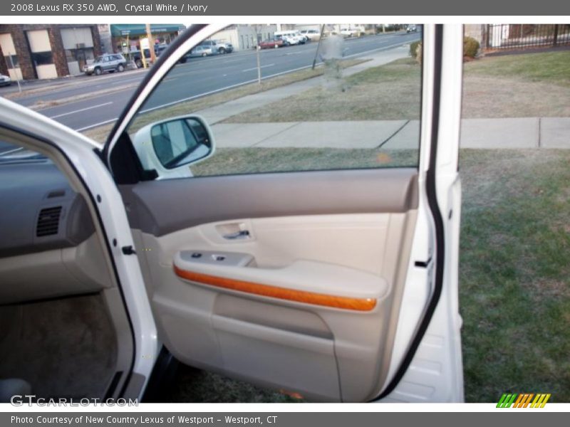 Crystal White / Ivory 2008 Lexus RX 350 AWD