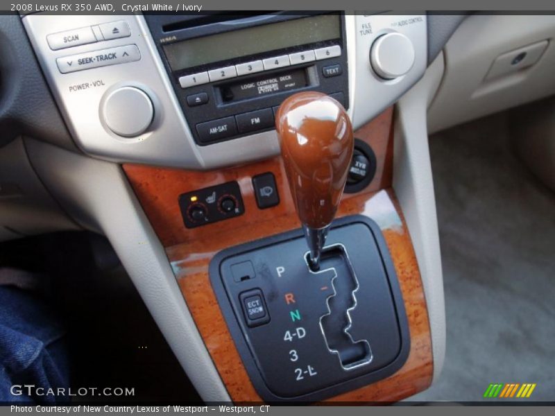 Crystal White / Ivory 2008 Lexus RX 350 AWD