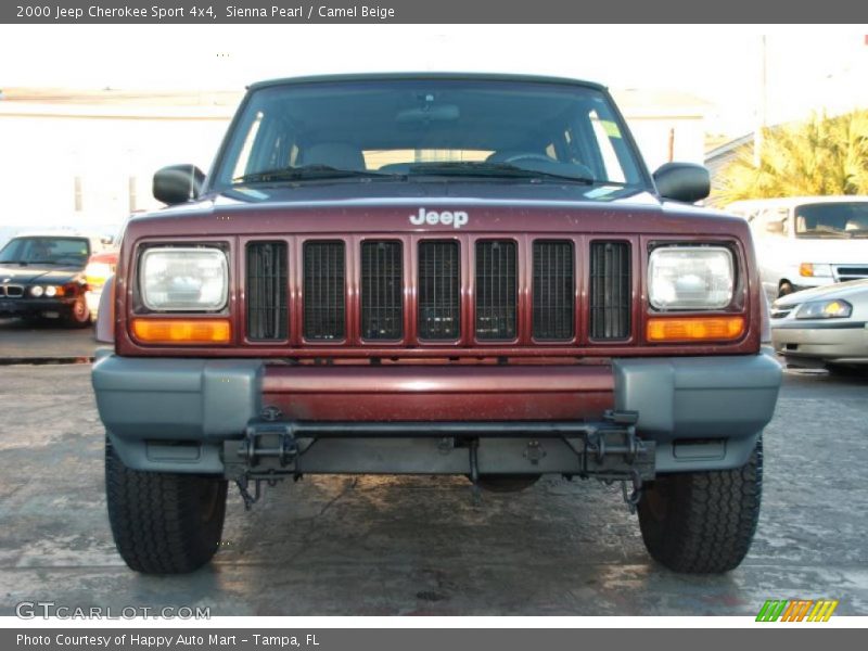 Sienna Pearl / Camel Beige 2000 Jeep Cherokee Sport 4x4