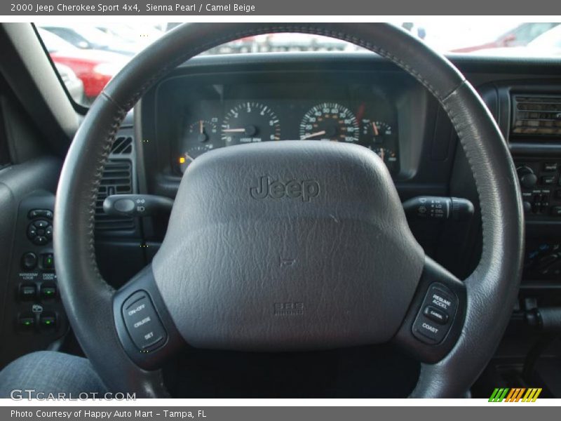 Sienna Pearl / Camel Beige 2000 Jeep Cherokee Sport 4x4