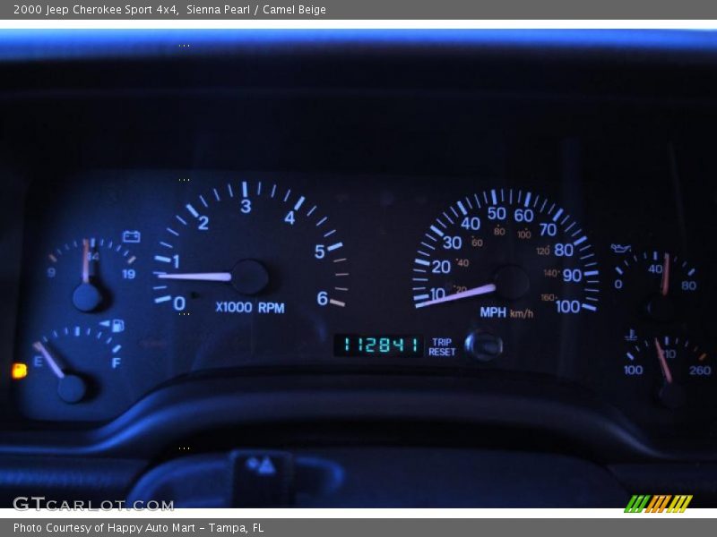Sienna Pearl / Camel Beige 2000 Jeep Cherokee Sport 4x4
