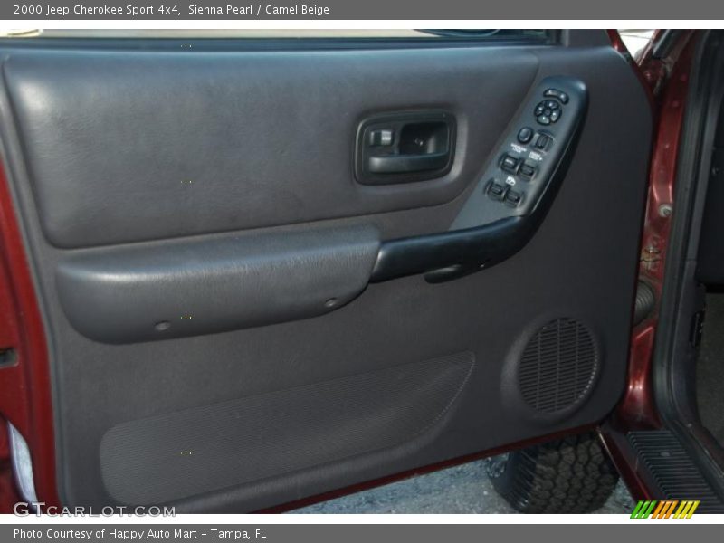 Sienna Pearl / Camel Beige 2000 Jeep Cherokee Sport 4x4