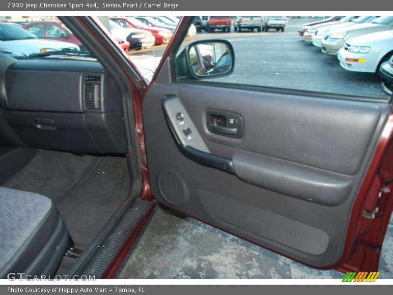 Sienna Pearl / Camel Beige 2000 Jeep Cherokee Sport 4x4