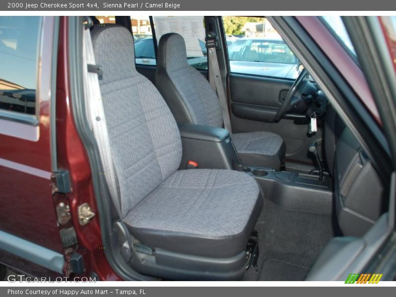 Sienna Pearl / Camel Beige 2000 Jeep Cherokee Sport 4x4