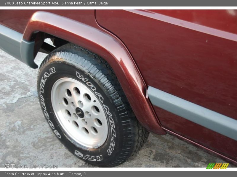Sienna Pearl / Camel Beige 2000 Jeep Cherokee Sport 4x4