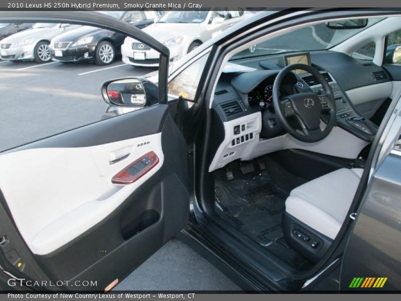  2010 HS 250h Hybrid Premium Gray Interior
