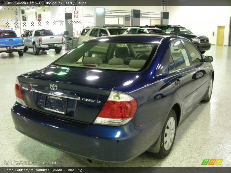 Indigo Ink Pearl / Taupe 2006 Toyota Camry LE