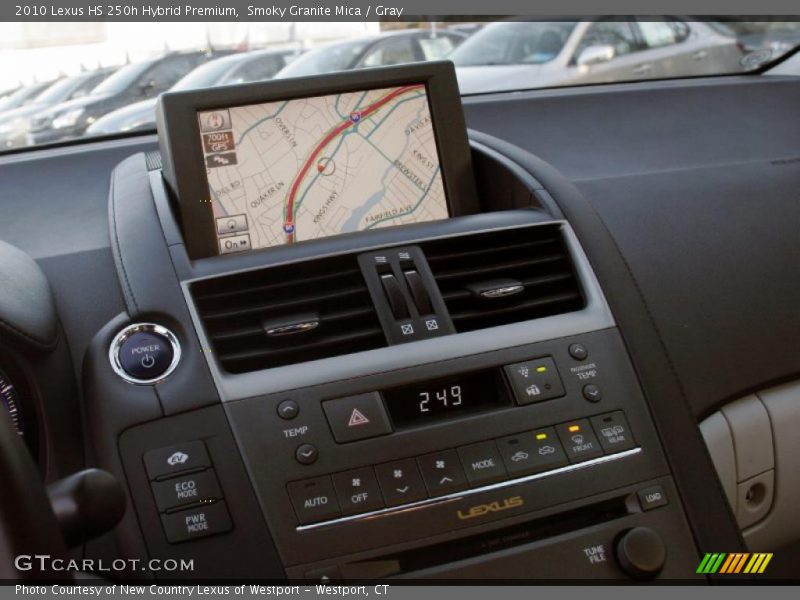 Navigation of 2010 HS 250h Hybrid Premium