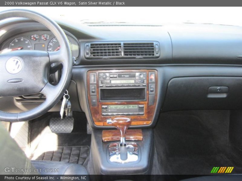 Satin Silver Metallic / Black 2000 Volkswagen Passat GLX V6 Wagon