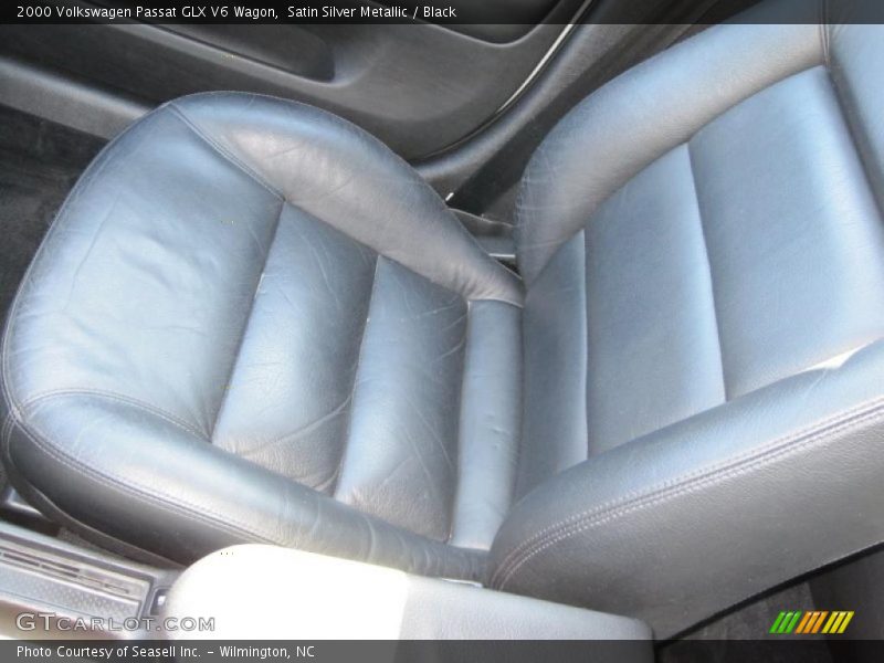 Satin Silver Metallic / Black 2000 Volkswagen Passat GLX V6 Wagon