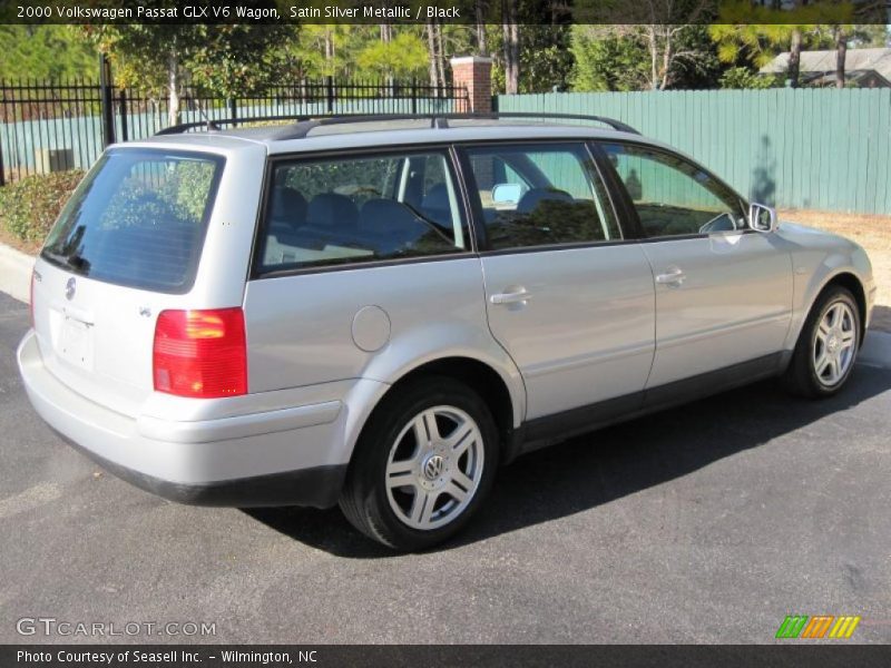 Satin Silver Metallic / Black 2000 Volkswagen Passat GLX V6 Wagon