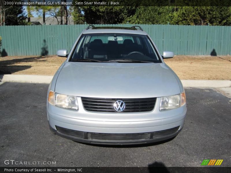 Satin Silver Metallic / Black 2000 Volkswagen Passat GLX V6 Wagon