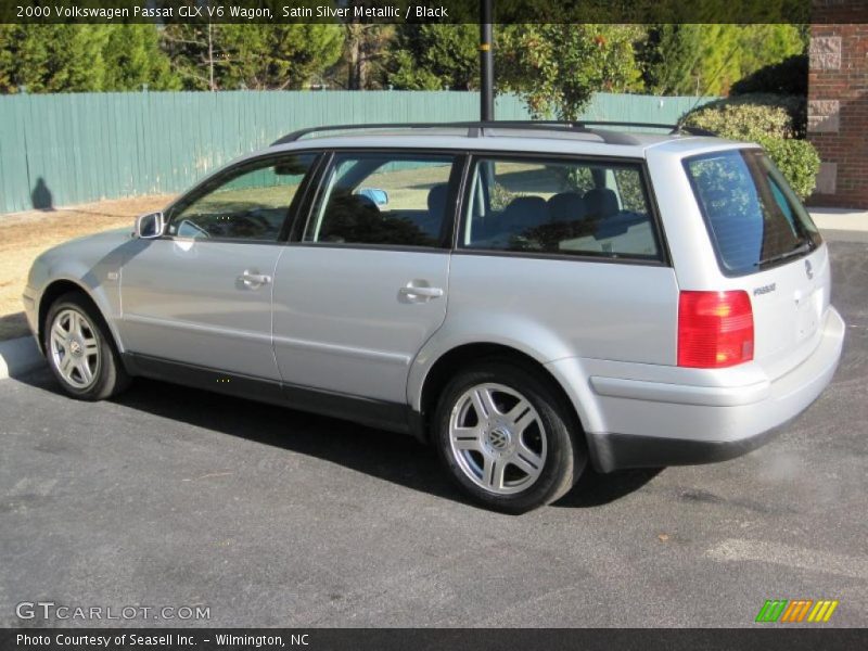 Satin Silver Metallic / Black 2000 Volkswagen Passat GLX V6 Wagon