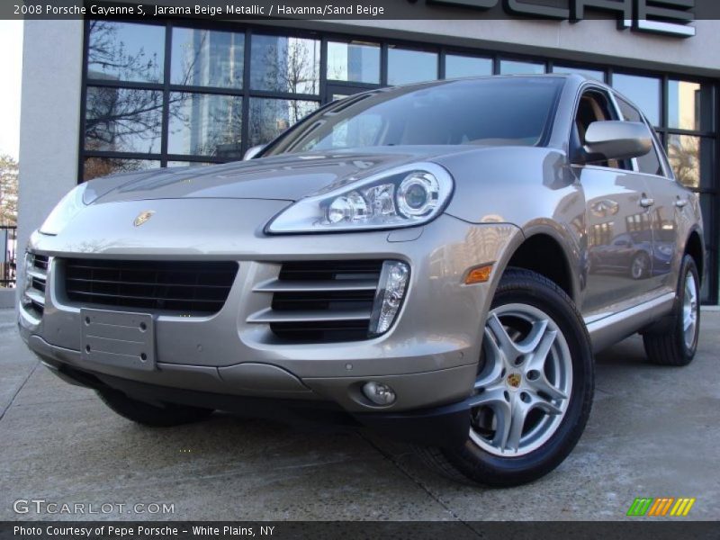 Jarama Beige Metallic / Havanna/Sand Beige 2008 Porsche Cayenne S