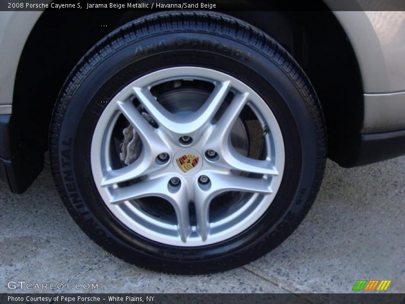 Jarama Beige Metallic / Havanna/Sand Beige 2008 Porsche Cayenne S