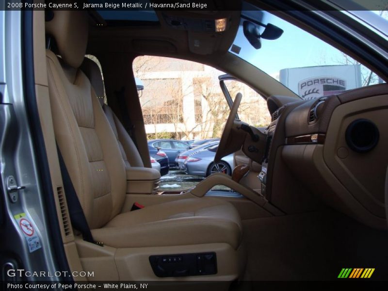 Jarama Beige Metallic / Havanna/Sand Beige 2008 Porsche Cayenne S