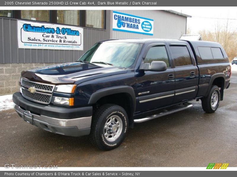 Dark Blue Metallic / Dark Charcoal 2005 Chevrolet Silverado 2500HD LS Crew Cab 4x4
