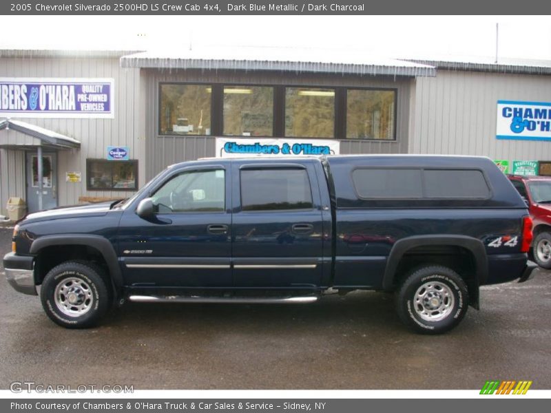 Dark Blue Metallic / Dark Charcoal 2005 Chevrolet Silverado 2500HD LS Crew Cab 4x4